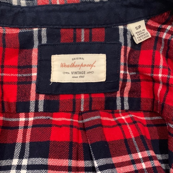 Weatherproof Vintage Flannel SMALL ❄️ - Picture 3 of 5